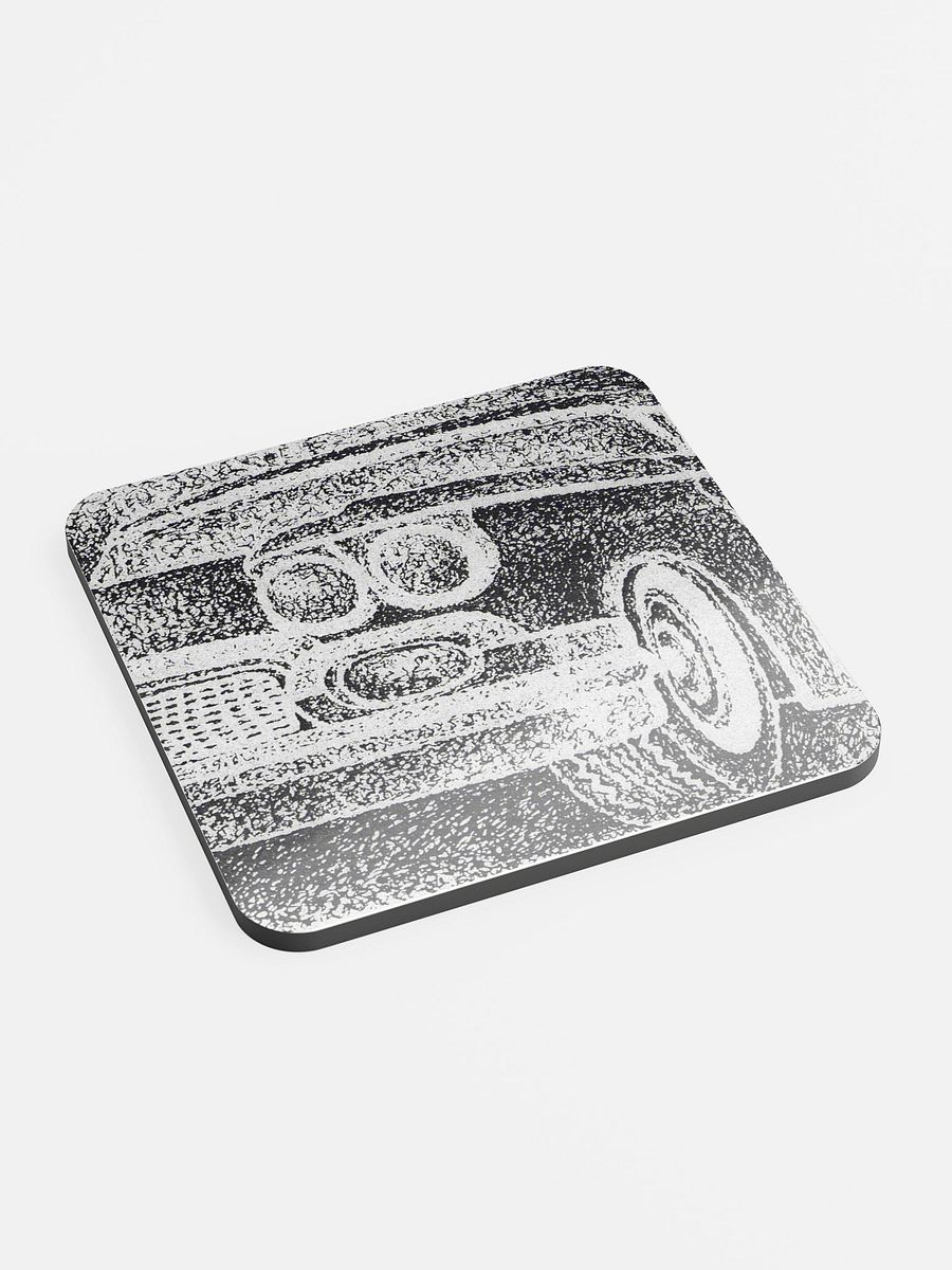 Black Car coaster product image (2)