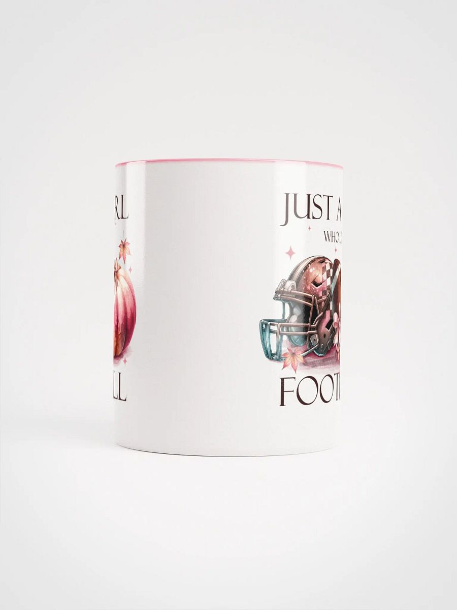 Just A Girl Who Loves Football Colored Mug product image (67)