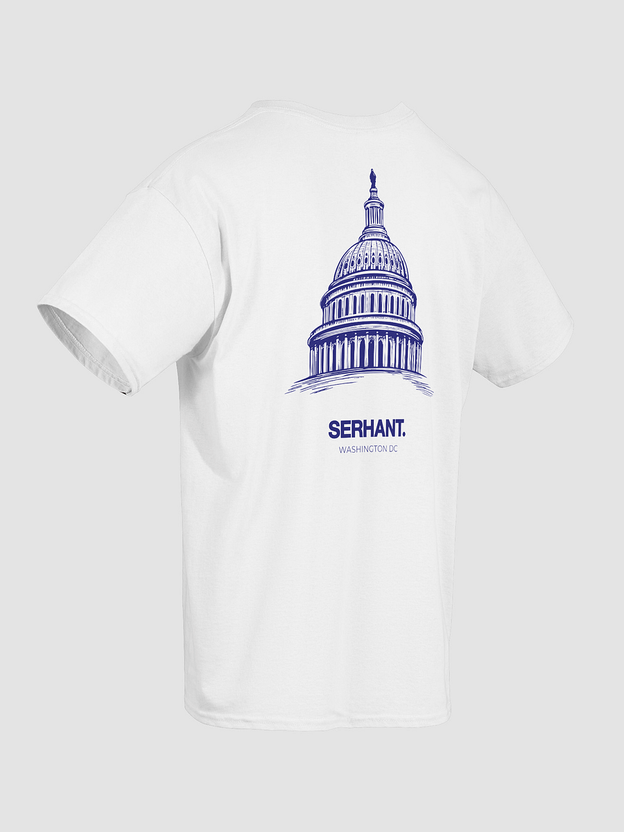 SERHANT. Washington DC Capitol White T-Shirt product image (3)