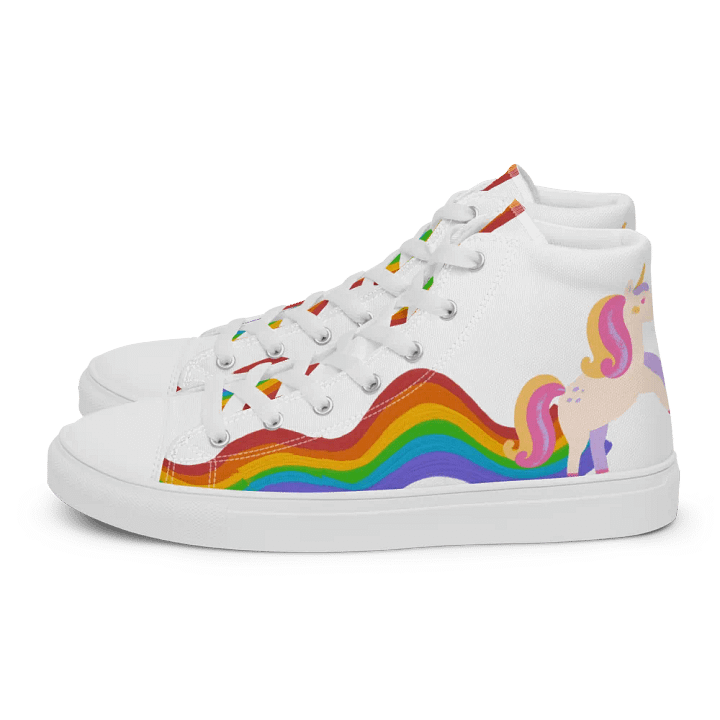 Rainbow Unicorn High Tops product image (1)