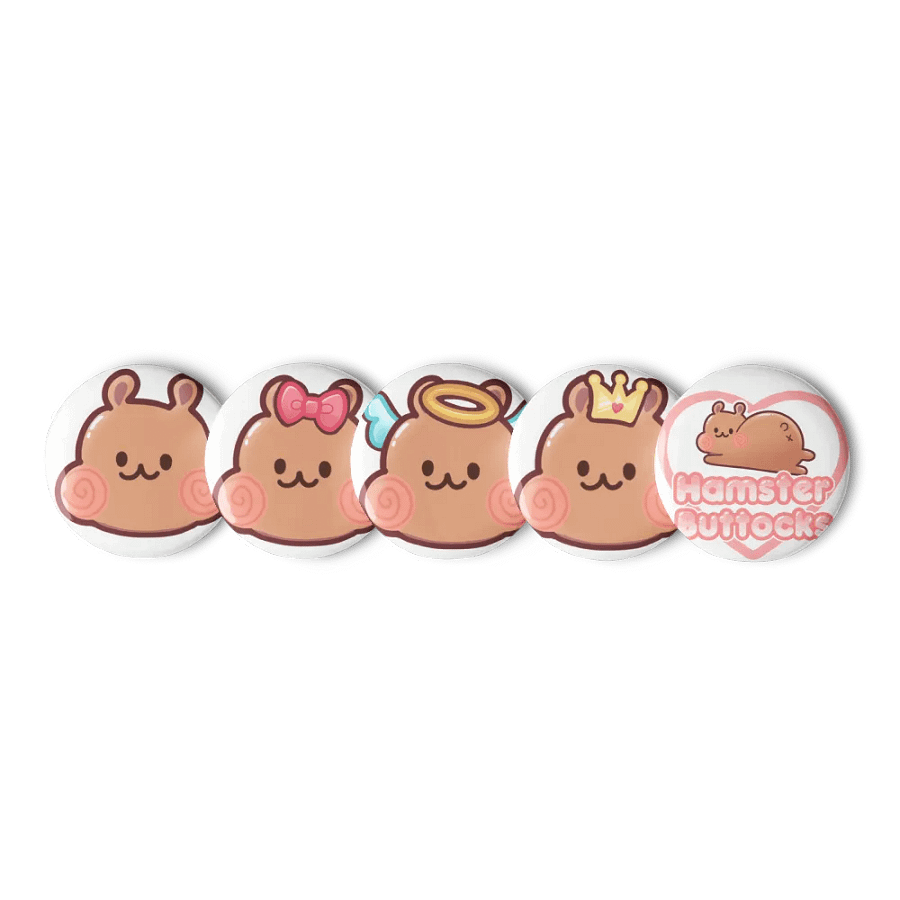 HamsterButtocks Badge sets product image (1)
