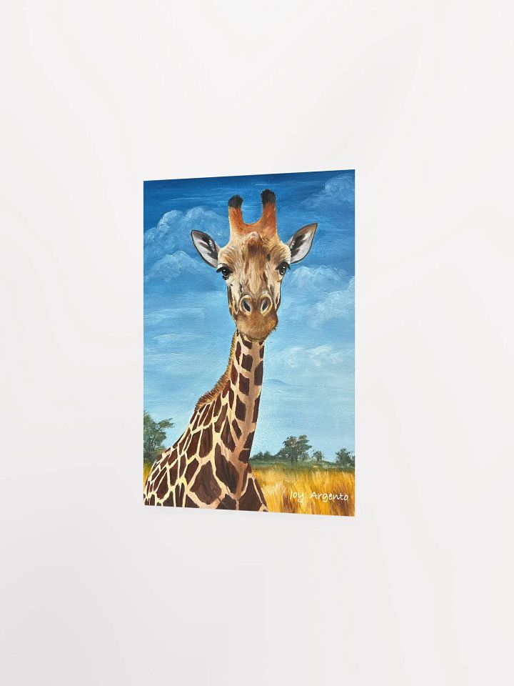 Giraffe in Africa Print product image (2)