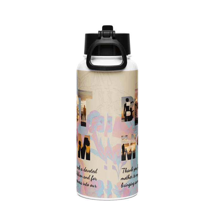 Best Mom Stainless Steel Water Bottle gift for daugters on moms product image (2)