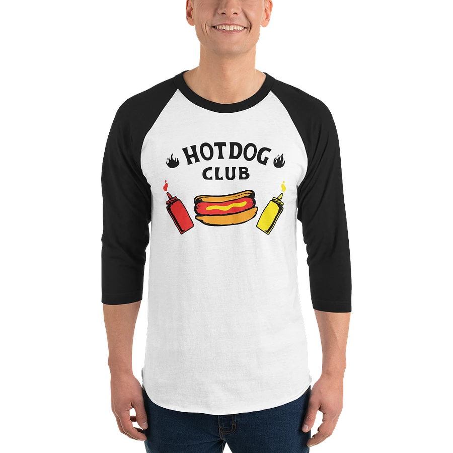 Hotdog Club Raglan Shirt product image (2)