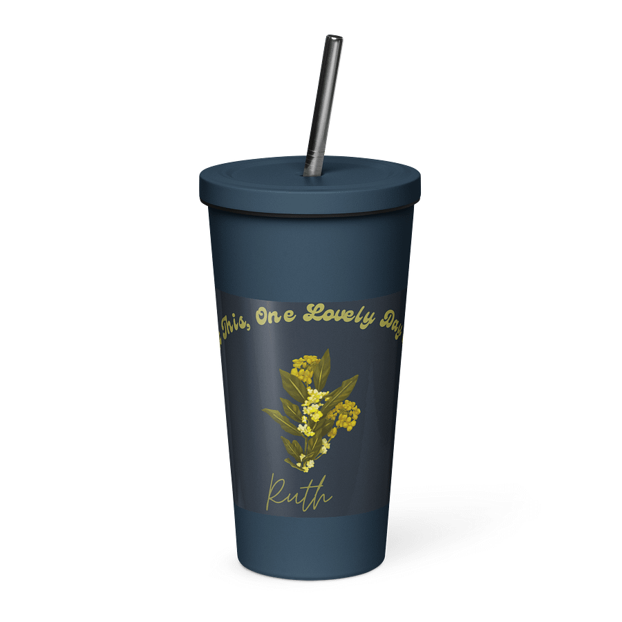 Ruth's Floral Encouragement Tumbler product image (1)