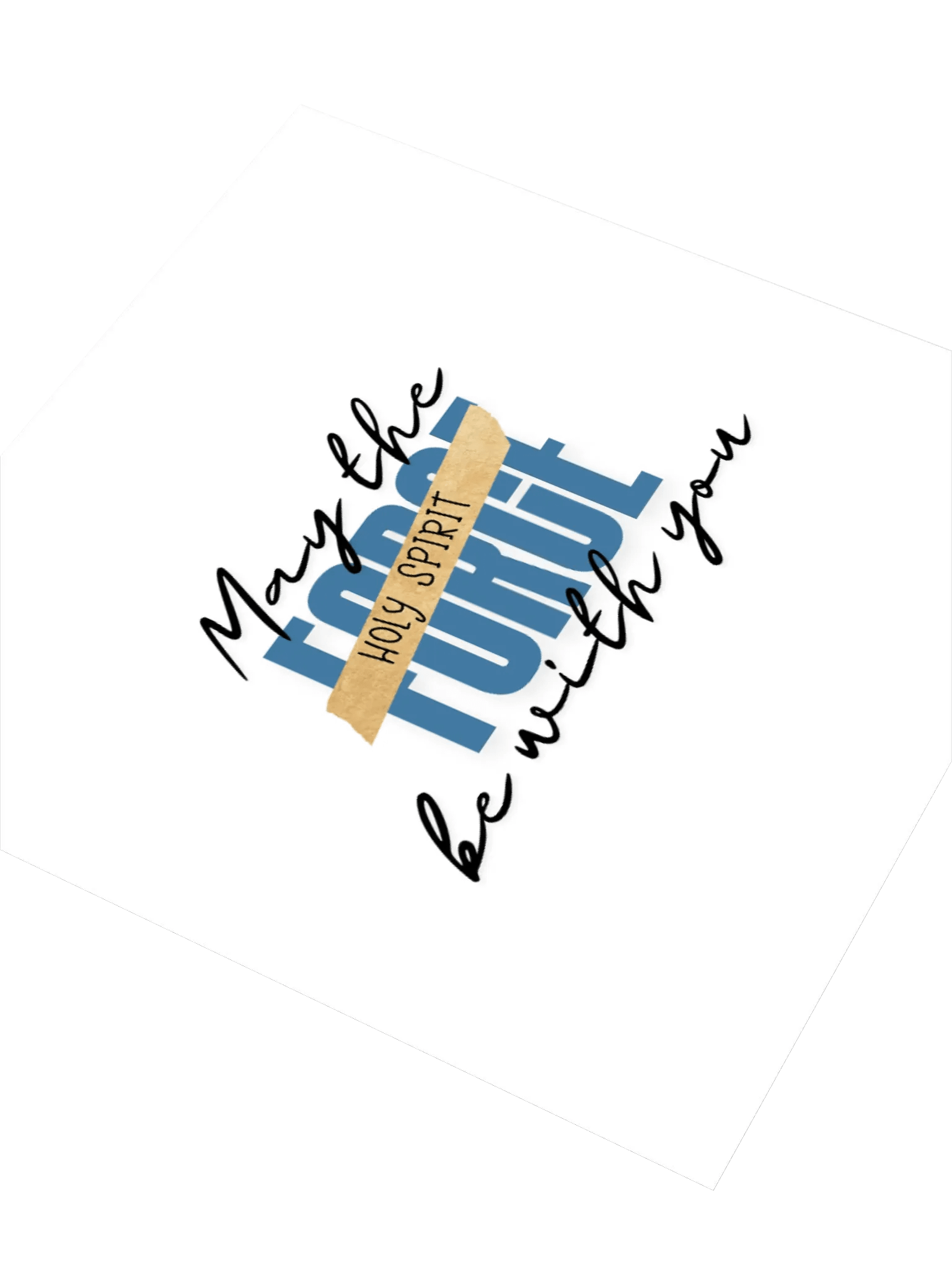 May the Force be with You: Square Sticker product image (3)