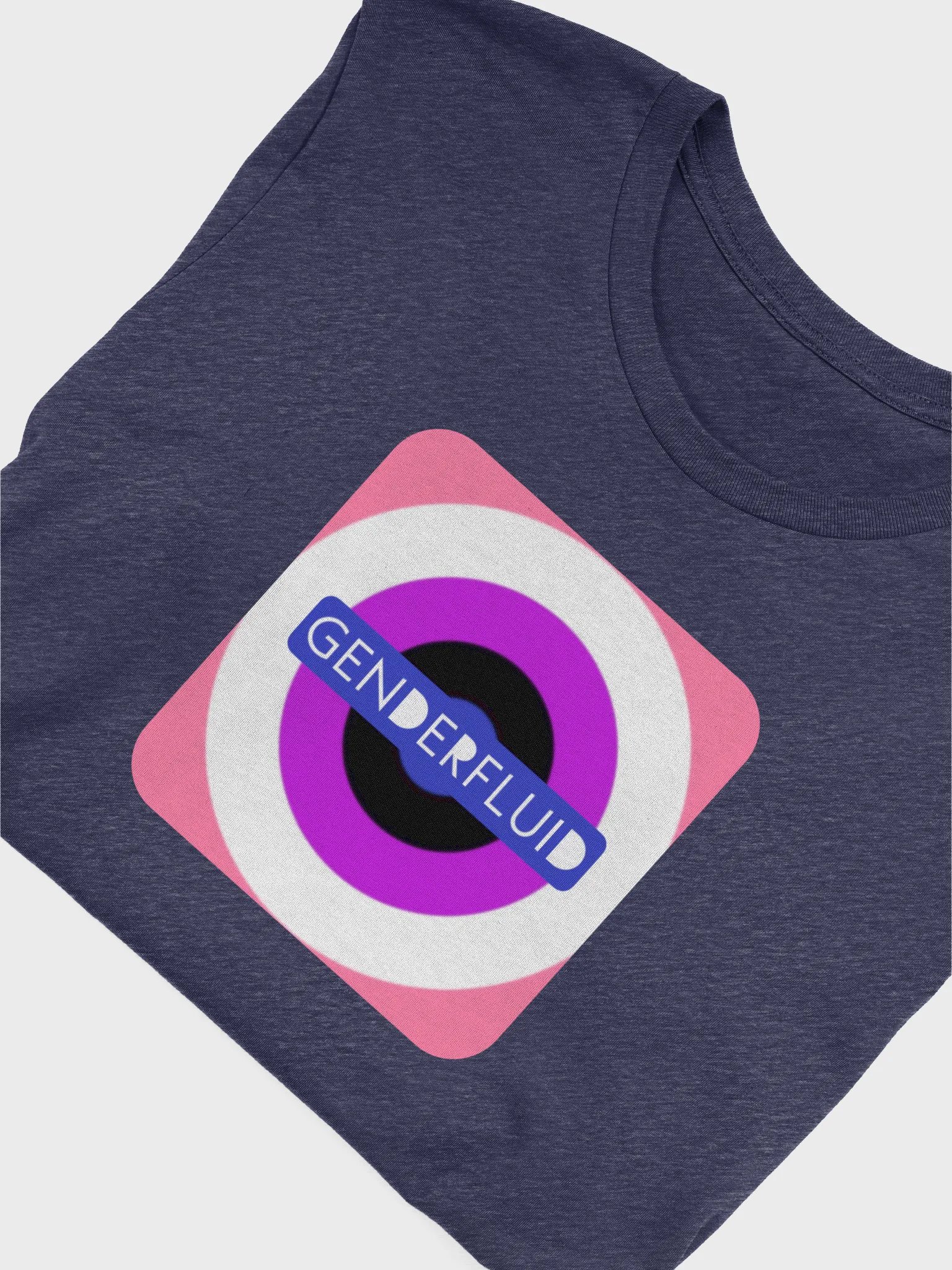 circular genderfluid t-shirt product image (5)