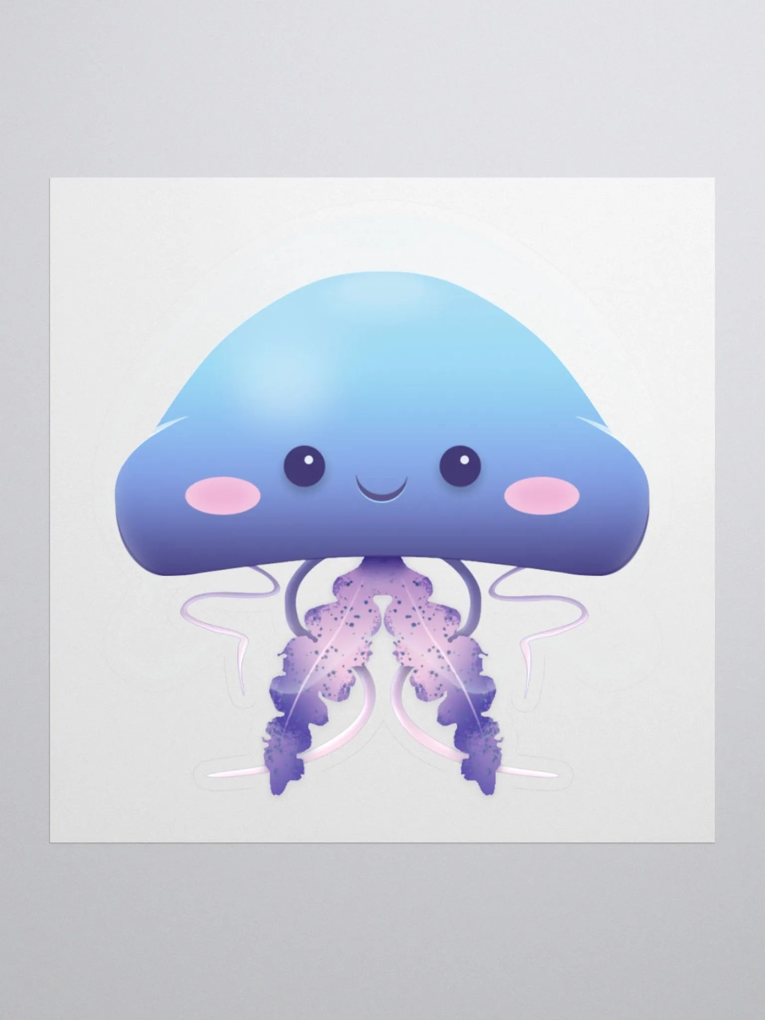 Squish Kiss Cut Stickers product image (1)