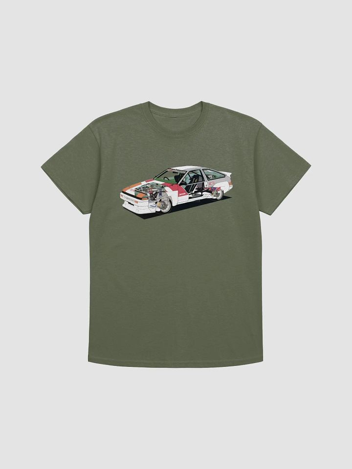 AE86 Cutaway - Tshirt product image (2)