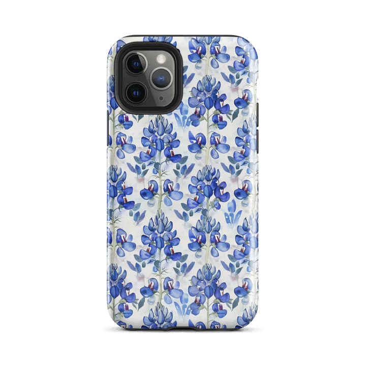 Bluebonnet Pattern - Tough Phone Case product image (2)