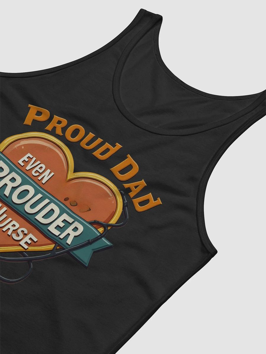 Proud Nurse Dad Stethoscope Tank product image (30)