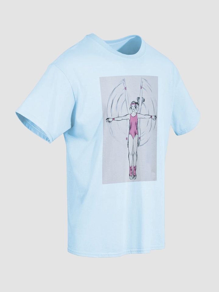 SHAPE GIRL Light Blue Short Sleeve T-Shirt product image (2)
