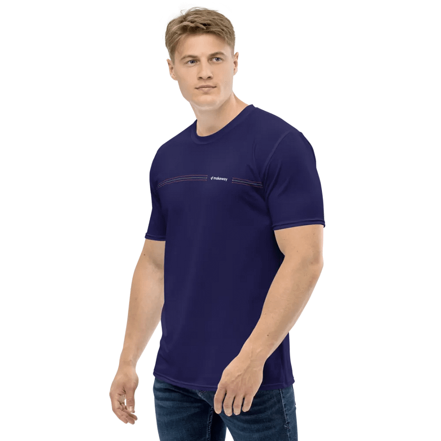 Elevate Tee: Navy product image (2)