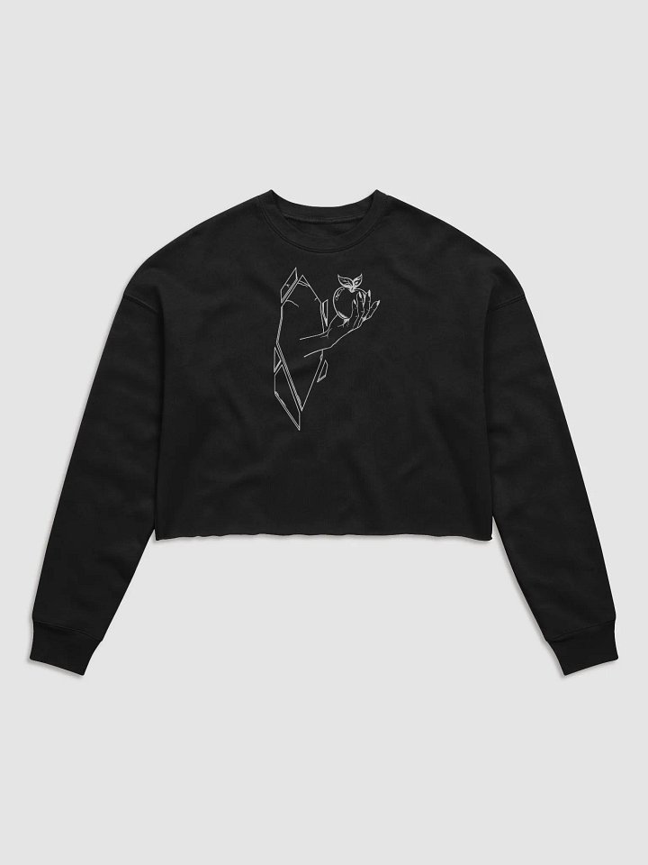 Hand in Mirror Crop Sweatshirt product image (2)