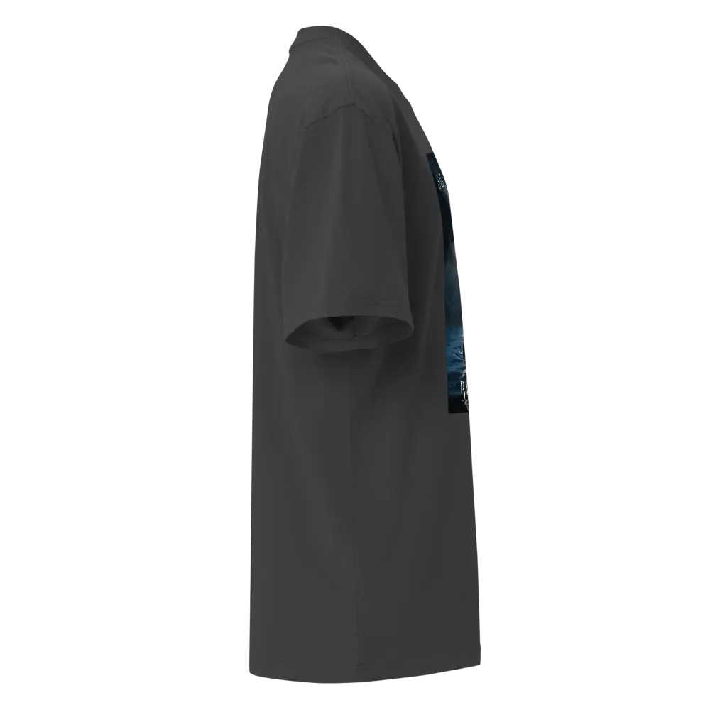 Solar Eclipse As Baptism Premium Oversized Faded T-Shirt product image (6)