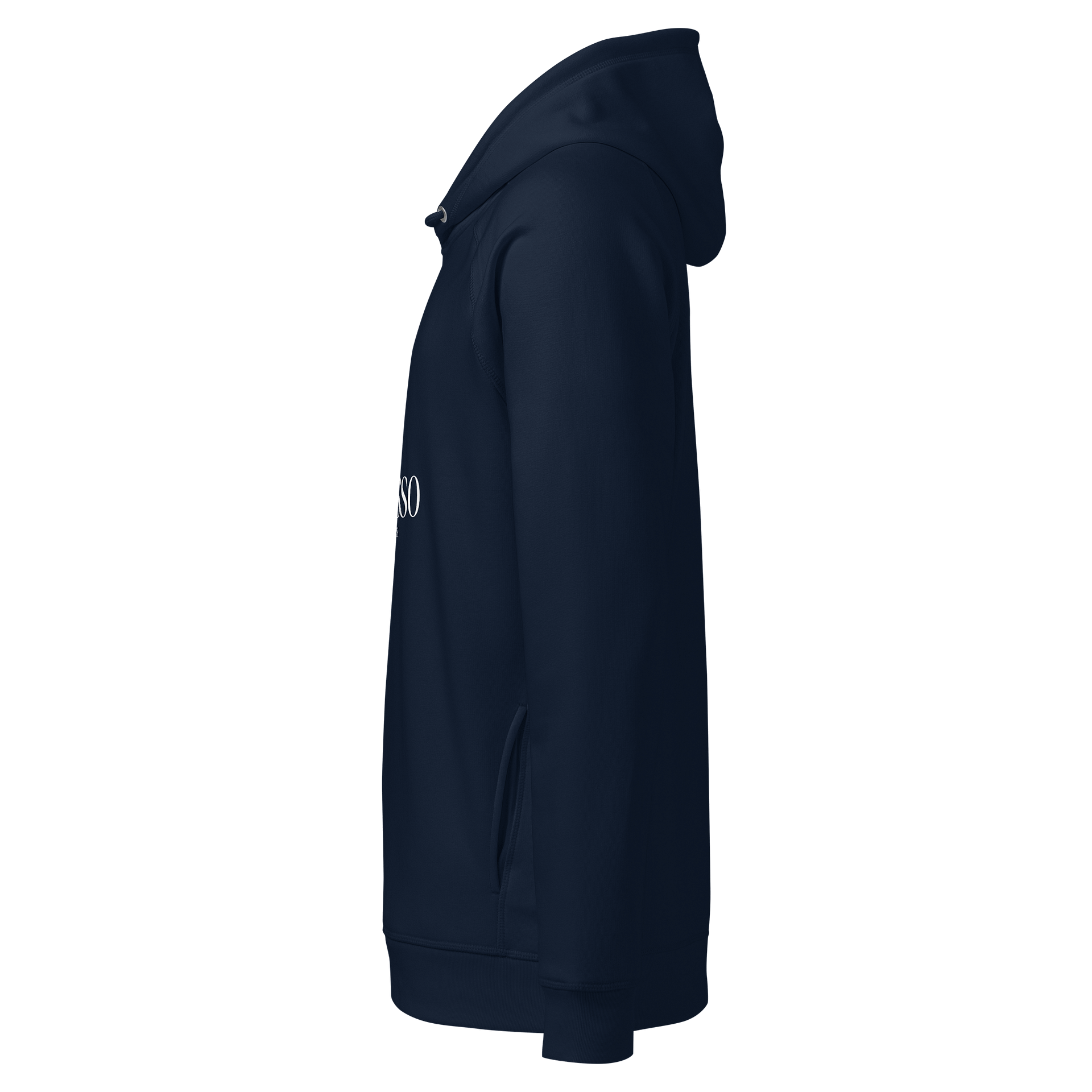 Drisso Paris™ Black Stanley/Stella Unisex Organic Side Pocket Hoodie product image (3)