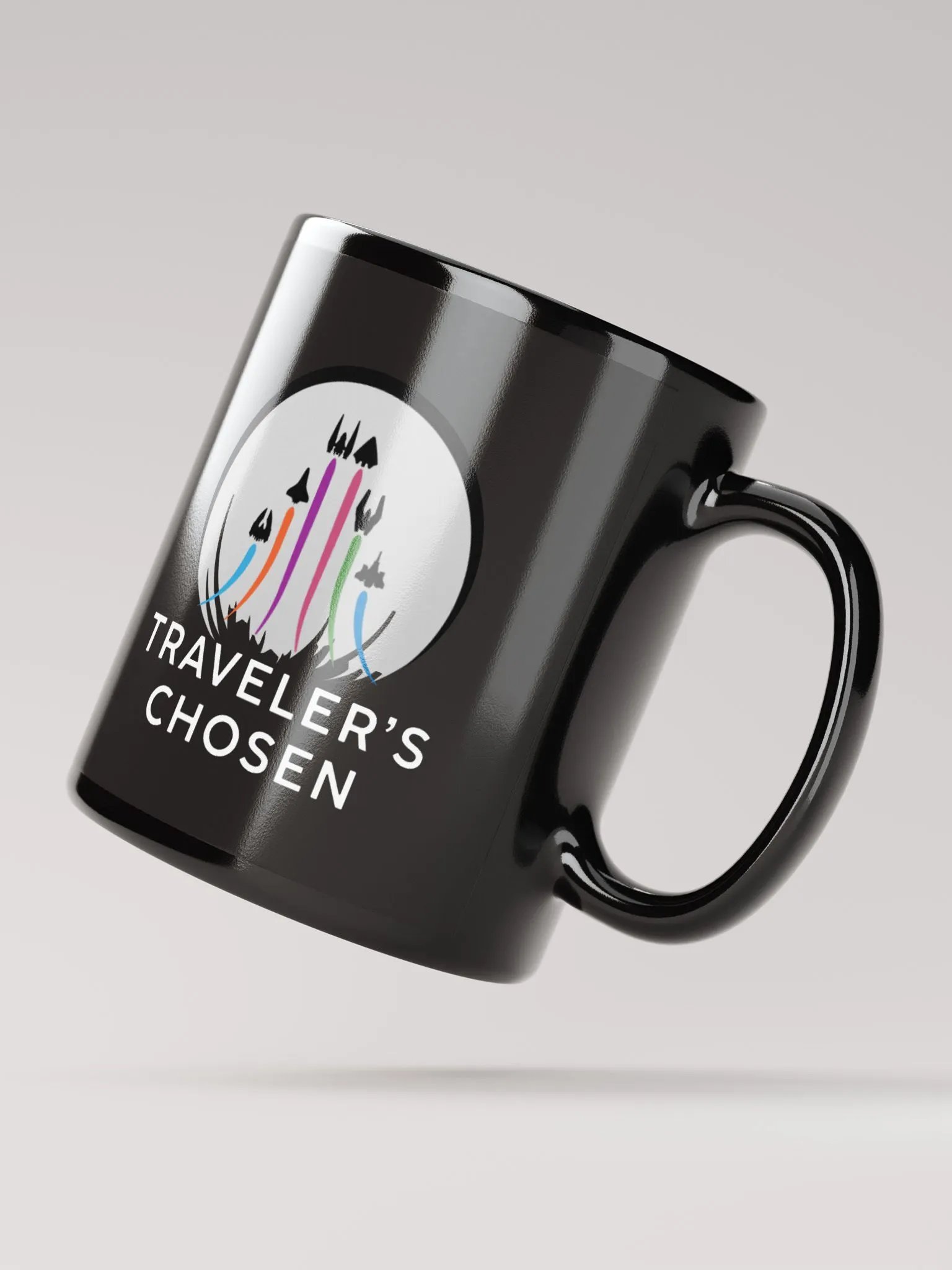 Traveler's Chosen Mug (Black) product image (2)
