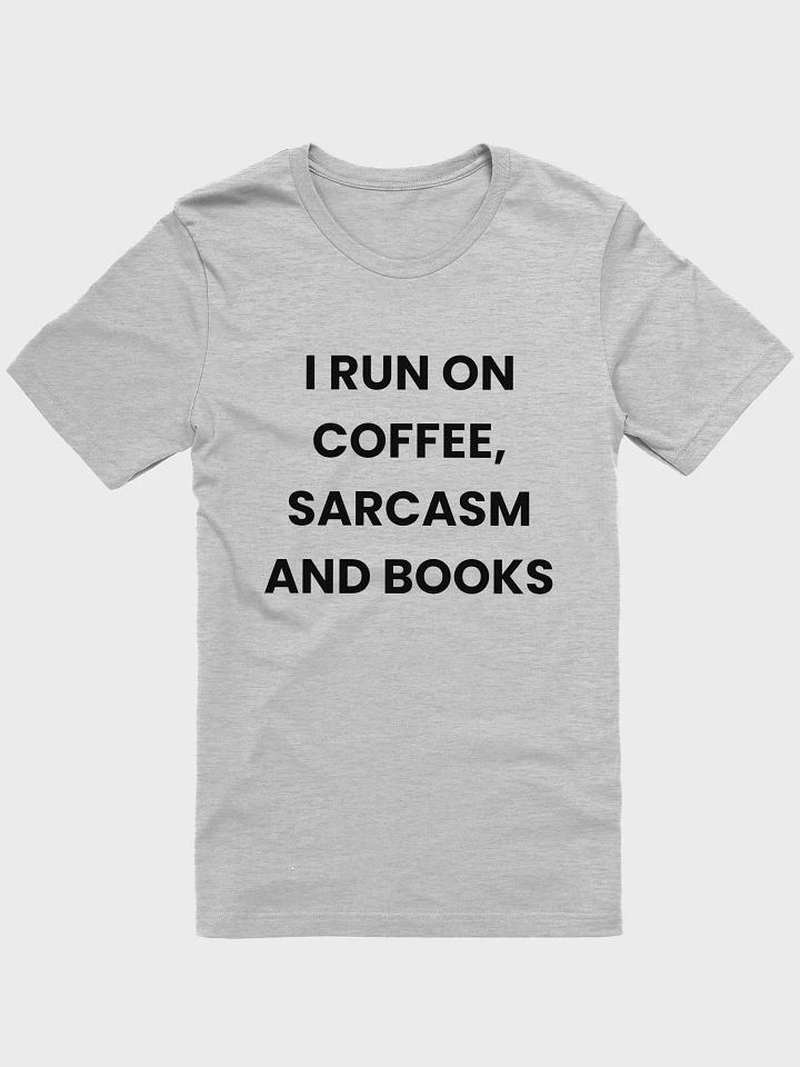 Caffeine T-Shirt Sarcastic Funny T-Shirt Black Print product image (1)