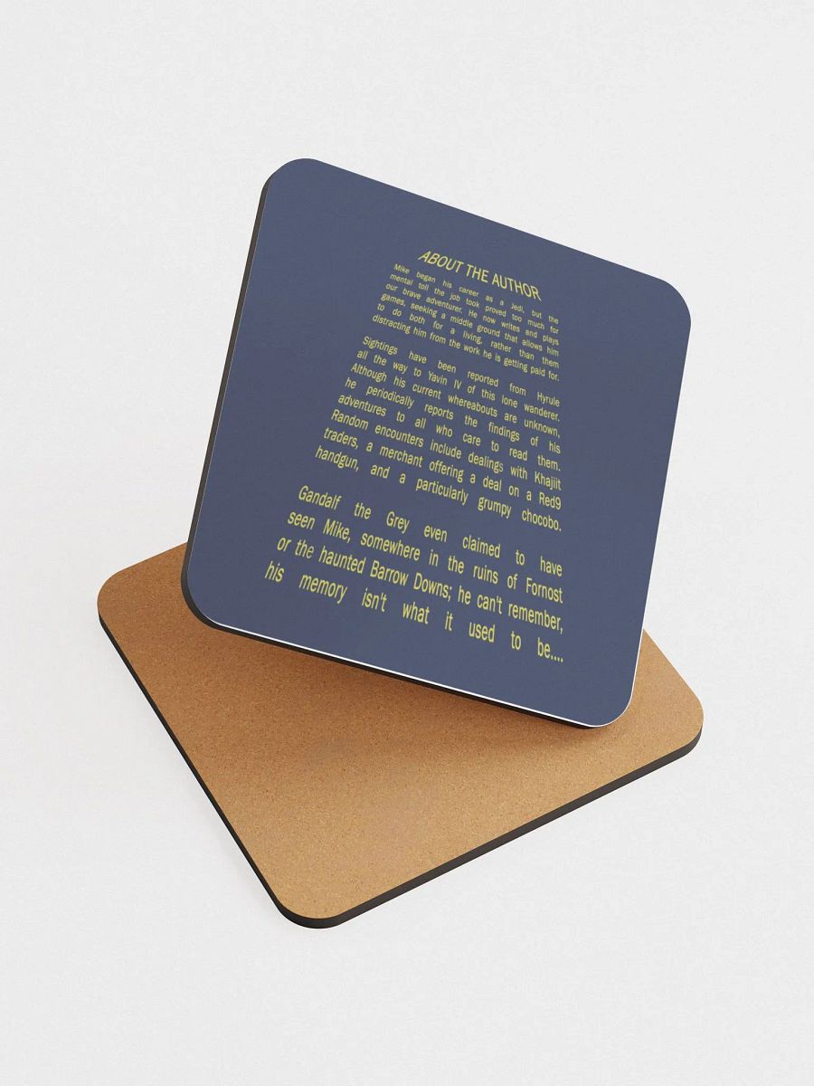 About the Author, the coaster product image (3)