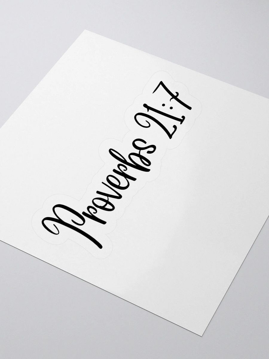 Proverbs 21:7 product image (7)