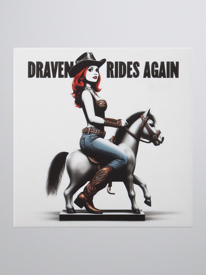 Draven Rides Again Sticker product image (1)