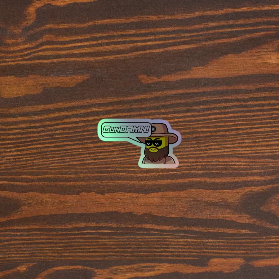 gunDAMN! Holo Sticker product image (5)