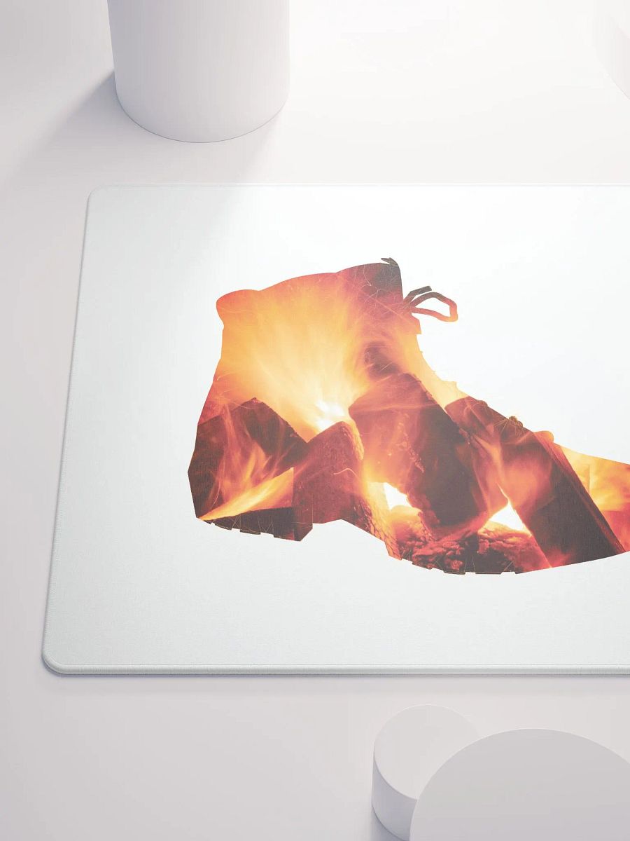 Fire In Hiking Boots Hiking, boots, outdoors, camping, relaxing, hiking boots, adventure, away from home, nature, travel, mountain, forest, wild, trees, sunset, retro, souvenir, distressed. product image (10)