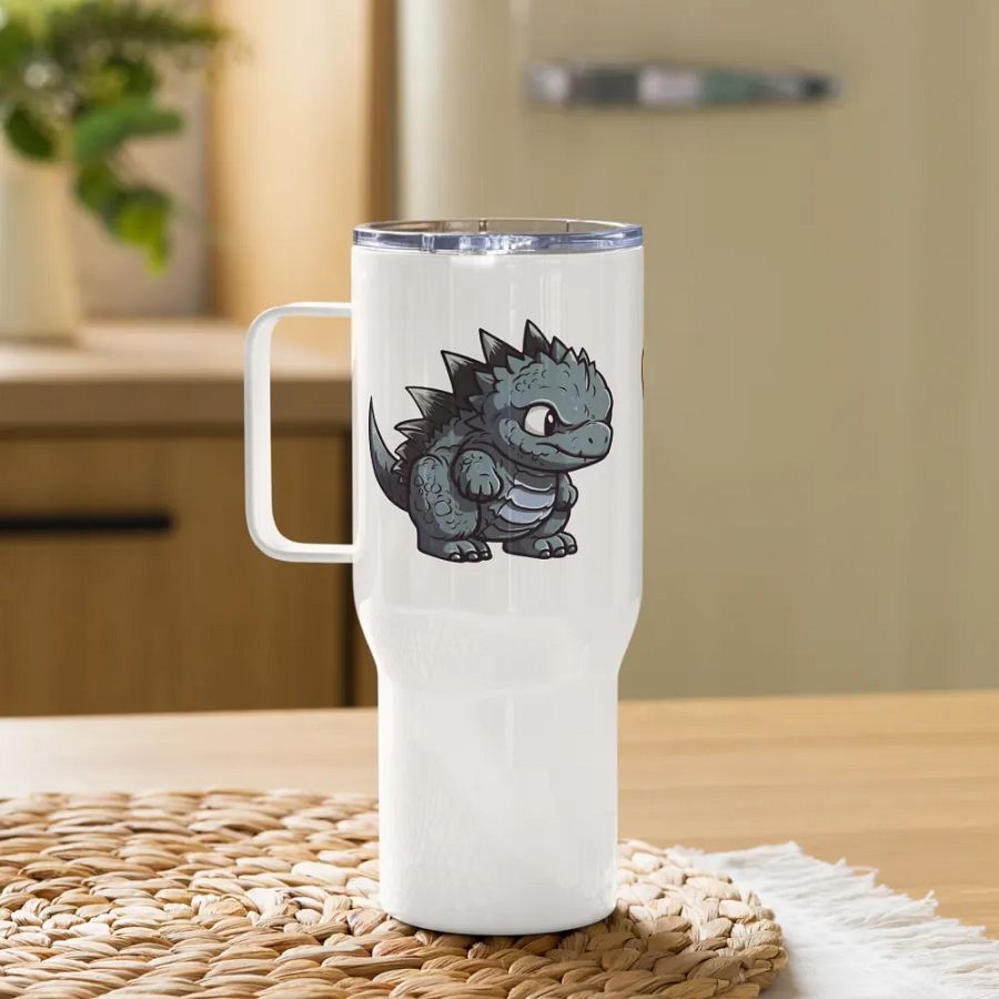 Godzilla Mothra Tumbler with handle product image (10)
