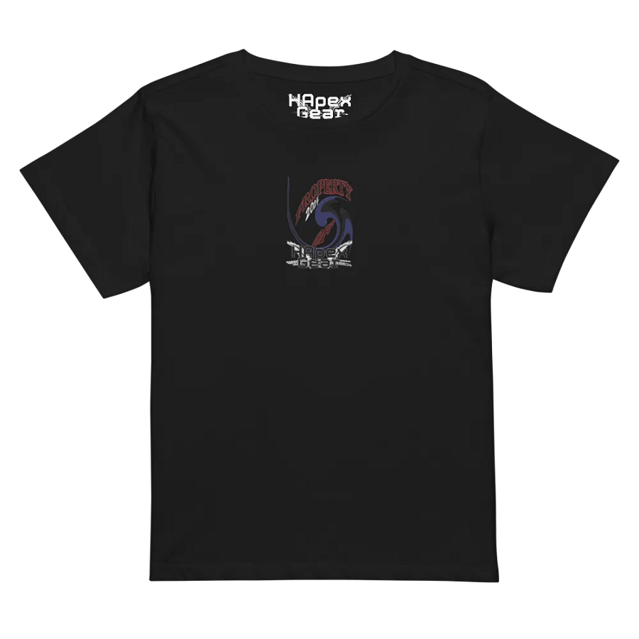 Women's High-Waisted Tee - Embroidered - Property Of HApex Gear 2024 product image (3)