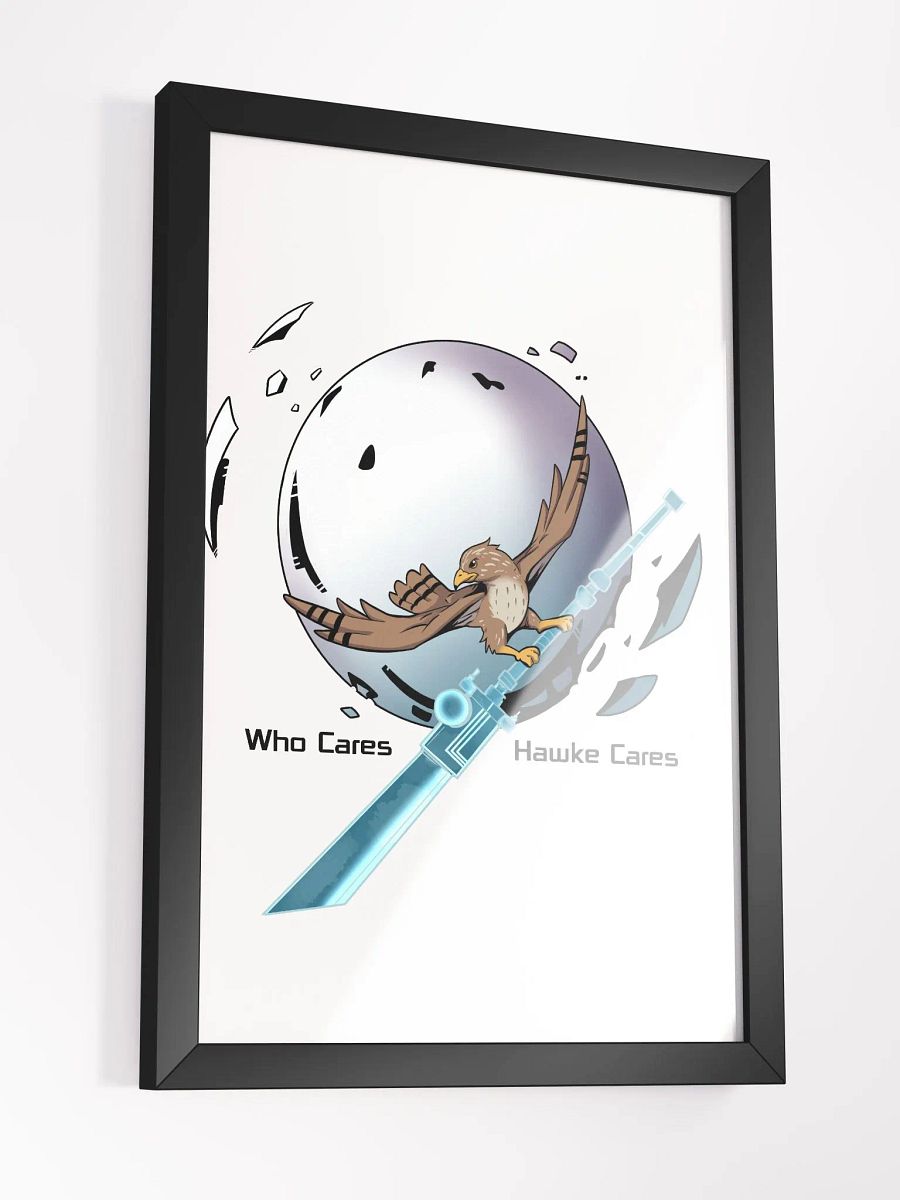 Who cares? Hawke cares! Framed print product image (6)