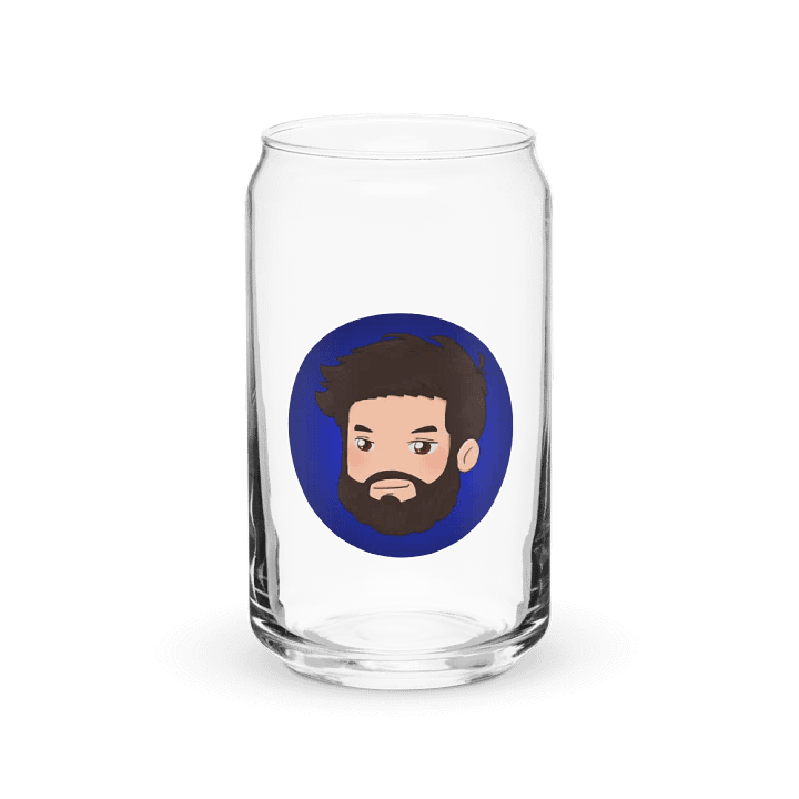 Trunks Blue Can Shaped Glass product image (1)