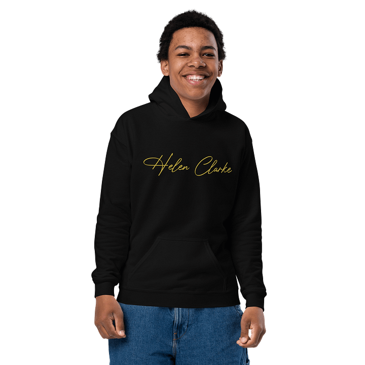 Helen Clarke Gold Kid's Hoodie product image (9)