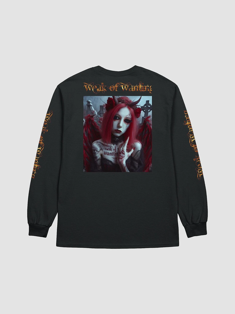Weak Of Wanting 'The Demons Inside' Long Sleeve T-Shirt (Front, Back & Sleeve Print) product image (3)