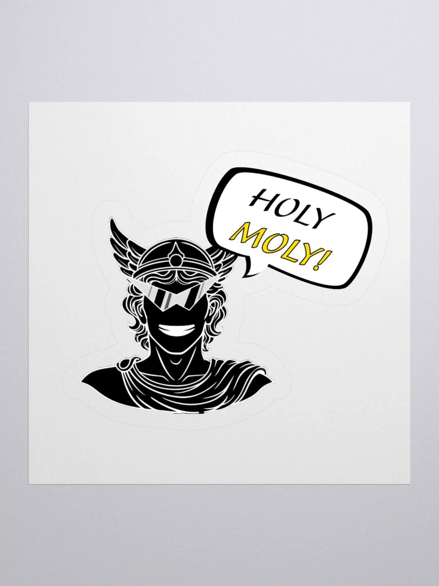 Hermes: "Holy Moly!" Sticker product image (2)