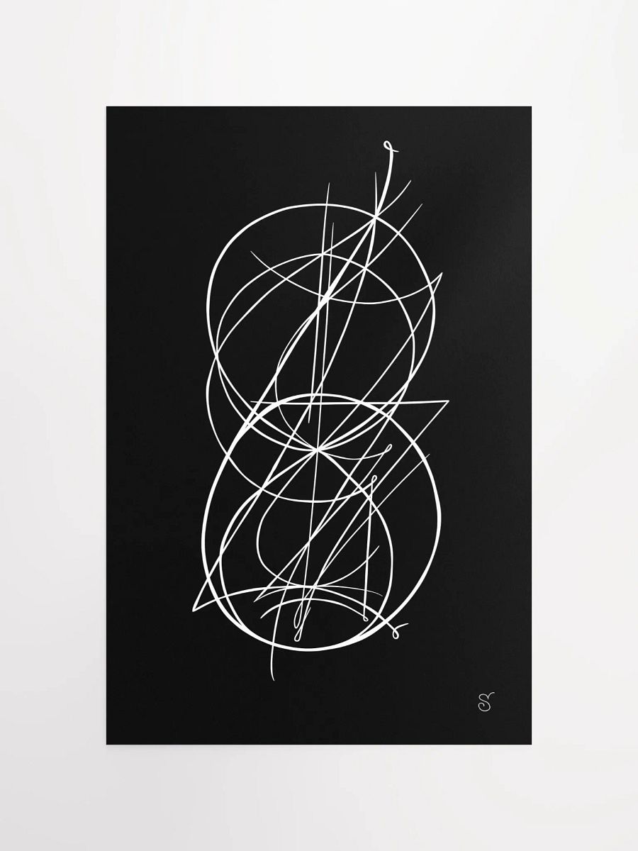 Vibrant Matte Poster Print - Abstract Image No. 9 product image (12)