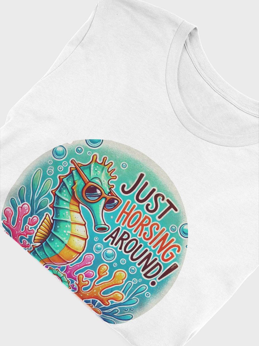 Just Horsing Around (Bella+Canvas Supersoft T-Shirt) product image (2)