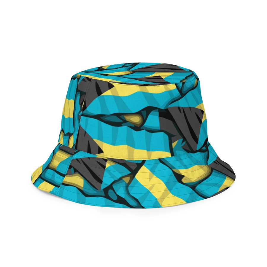 Bahamas Hat : Bahamas Flag Bucket Hat product image (3)