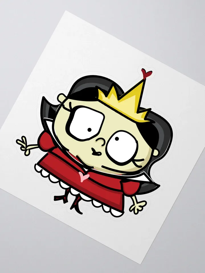 The Queen of Hearts Sticker product image (4)