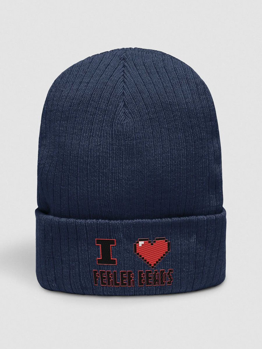 I Heart Perler Bead 2 Beanie product image (1)