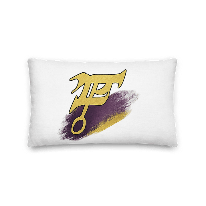 Golden logo pillow product image (1)