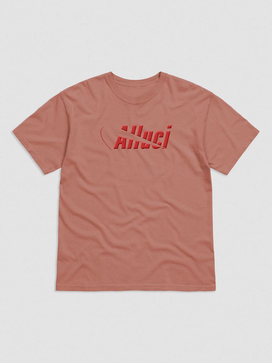 Alluci N1K3 C1TY Red Embroidered Tee product image (1)