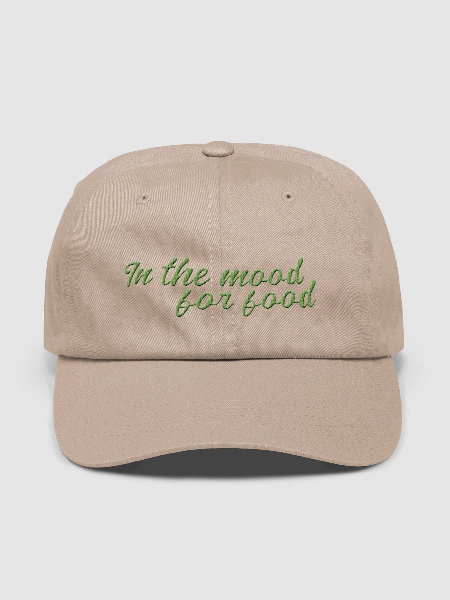 In The Mood For Food | Dad Hat – Olive product image (1)