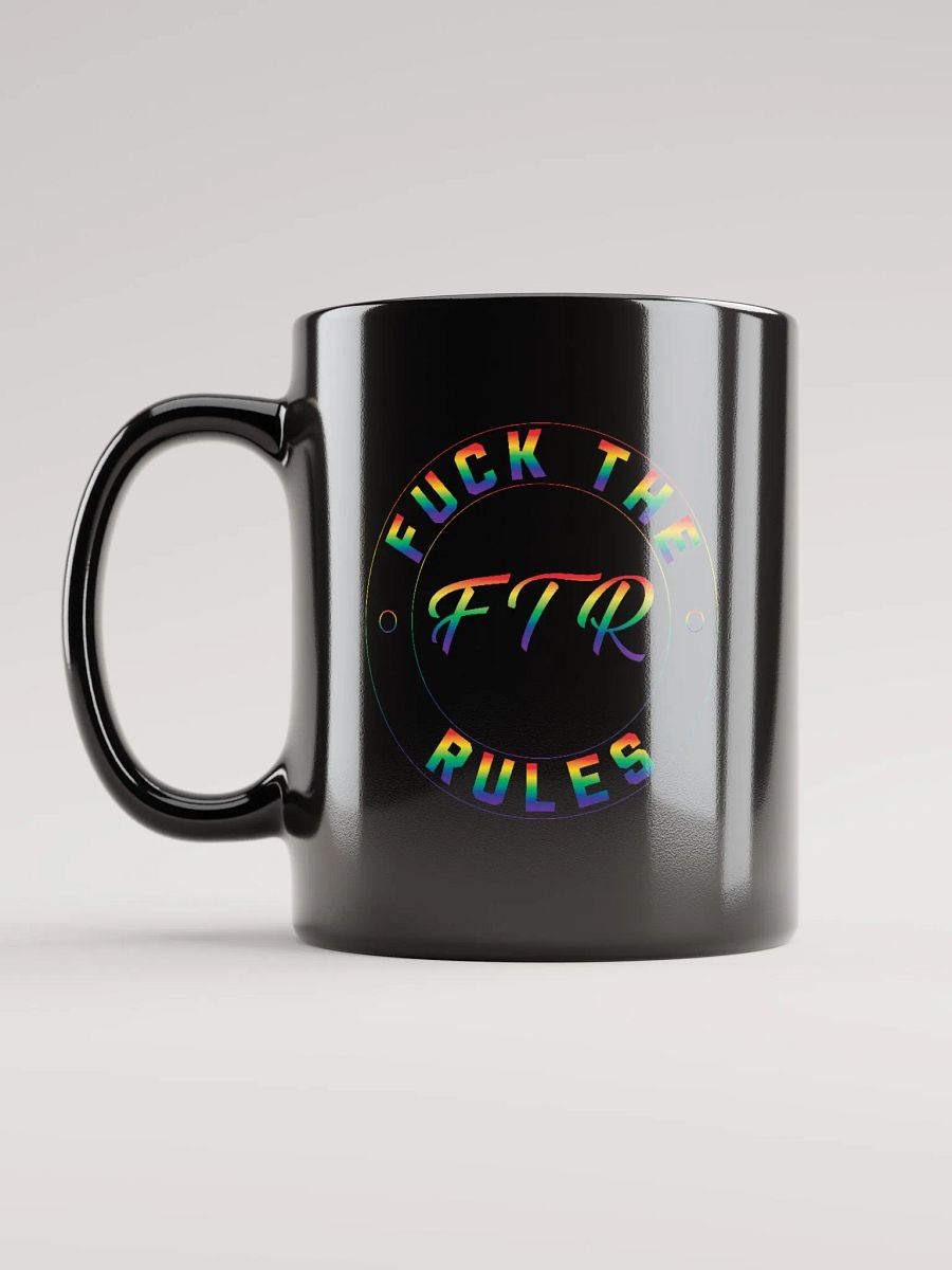 FTR Black Mug Rainbow product image (3)