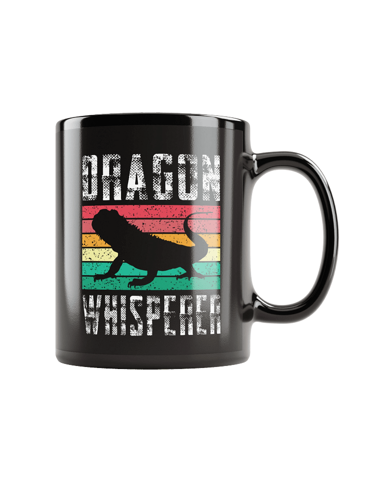 Retro “Dragon Whisperer” Coffee Mug – Perfect Gift for Bearded-Dragon Lovers product image (1)