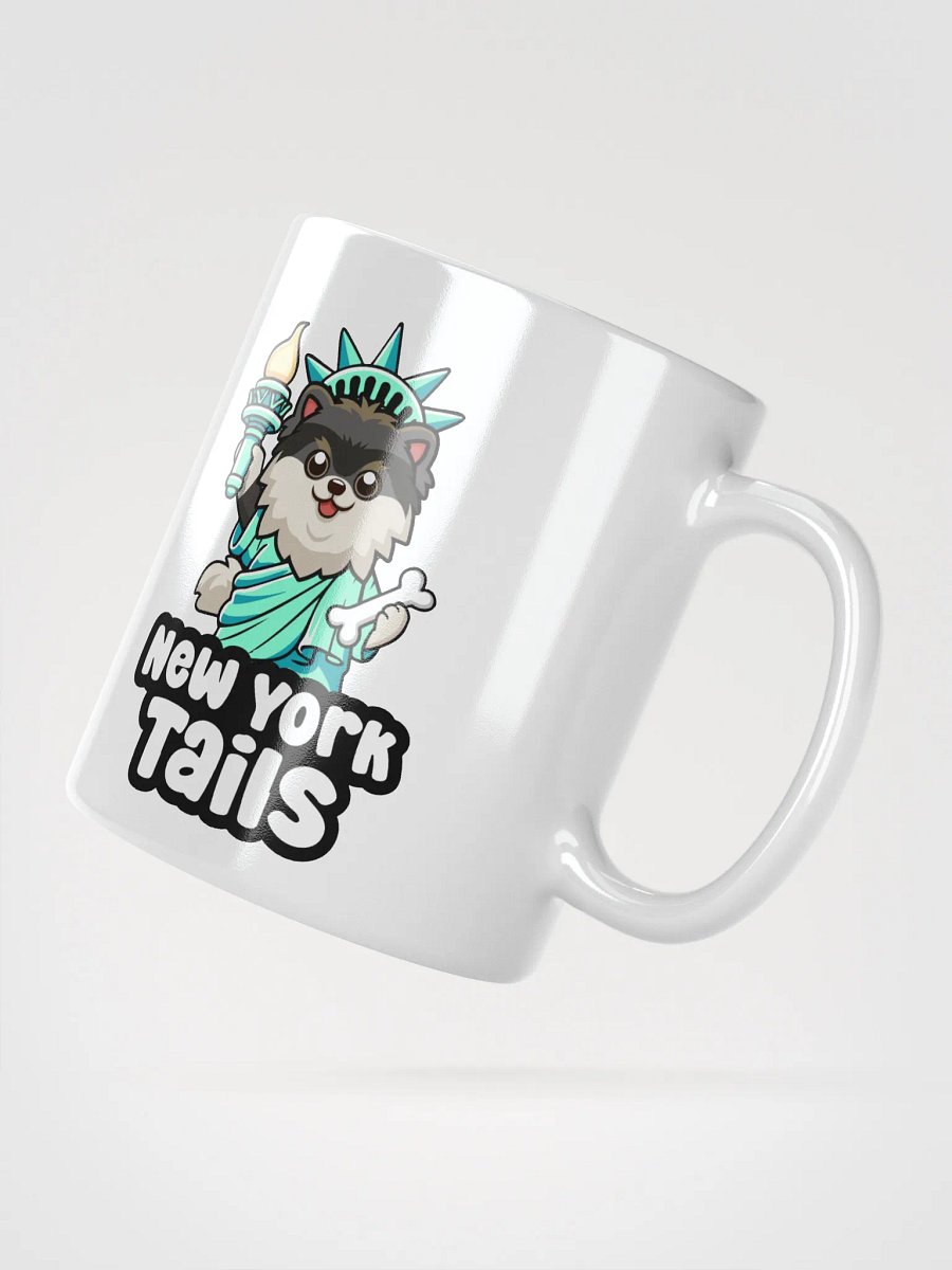 Mocha's Liberty New York Tails White Mug product image (4)