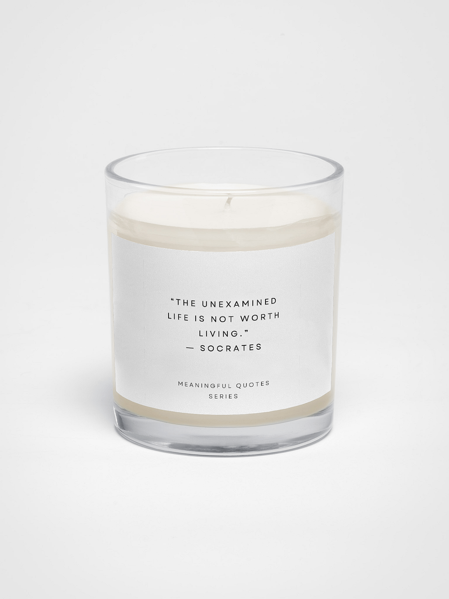 Socrates' Wisdom Soy Wax Candle product image (1)