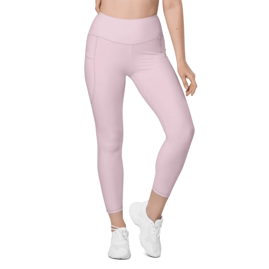 Bold Black Logo All-Over Print Leggings product image (9)