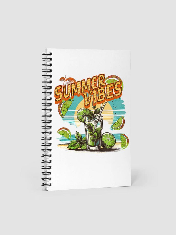 Summer Vibes Spiral Notebook product image (1)