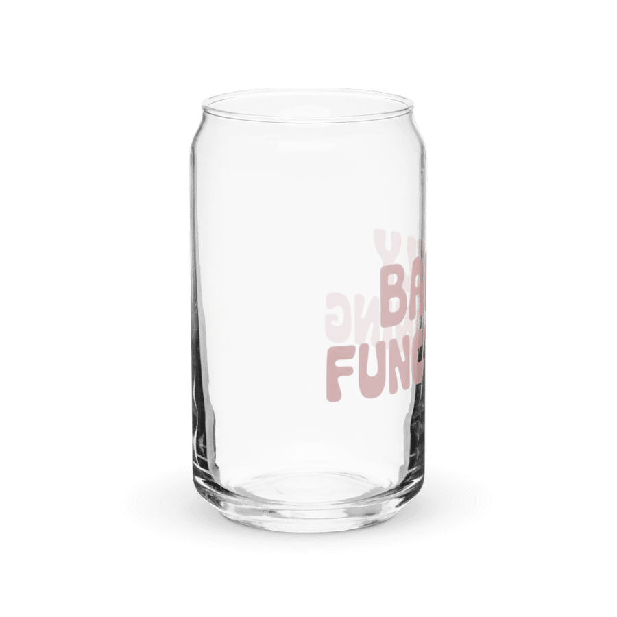 Barely Functioning Can-Shaped Glass product image (8)