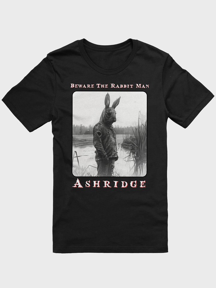 Rabbit Man T-Shirt in Black product image (1)